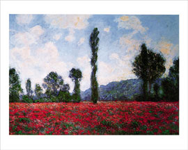Monet, Claude Campo di papaveri
