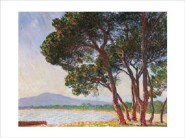 Monet, Claude La plage de Juan-Les-Pins