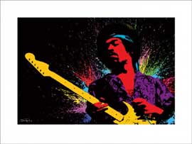 Hendrix, Jimi Farbe