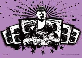 Poster - Buddha Speakers