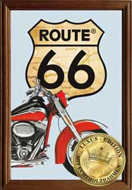 Route 66 Rotes Bike