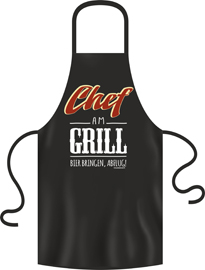 Poster - Chef am Grill