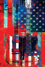 Gitarren Doubleneck American