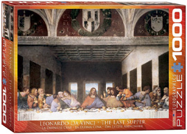 1000 Teile Puzzle Leonardo da Vinci - Das letzte Abendmahl