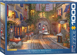 1000 Teile Puzzle Romantisches Frankreich von Dominic Davison