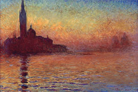 Monet, Claude San Giorgio Maggiore at Dusk