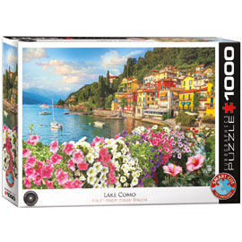 1000 Teile Puzzle Italien - Lake Como