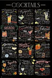 Poster - Cocktails